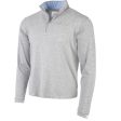 FINAL SALE -Seaside Deckhand Q-Zip - Athletic Grey (SMALLS) Hot on Sale