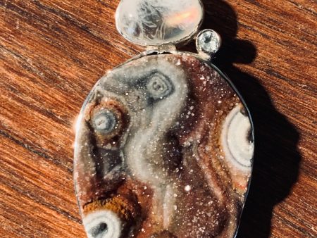 Desert Druzy Pendant on Sale