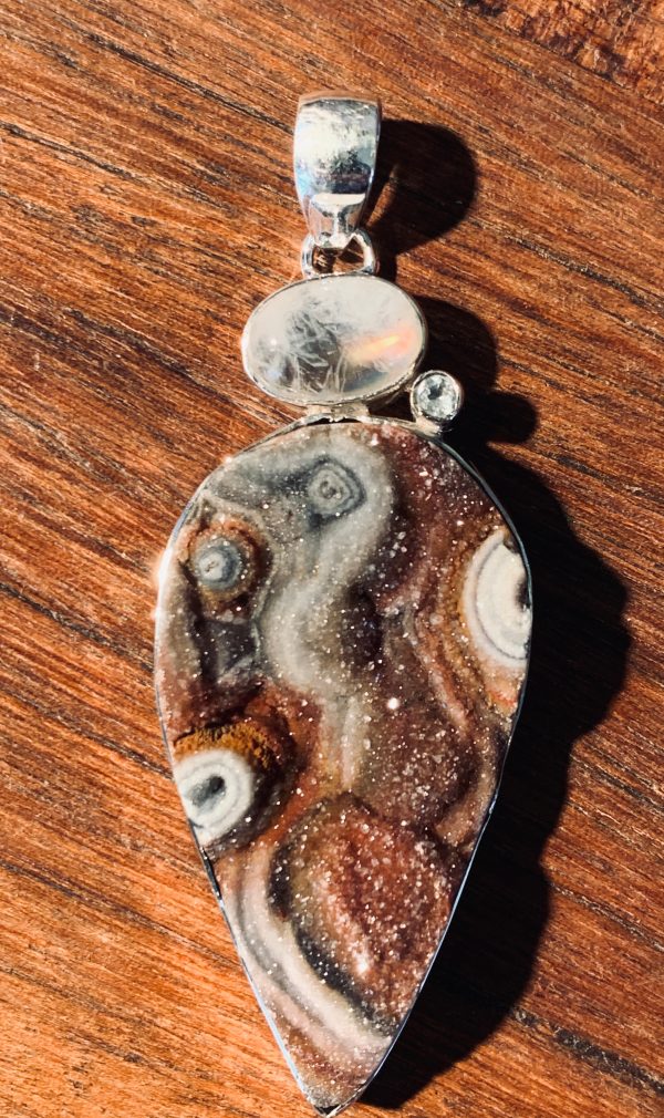 Desert Druzy Pendant on Sale