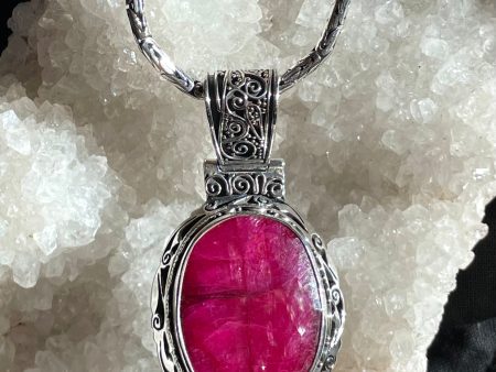 Love’s Grace Ruby Pendant For Discount