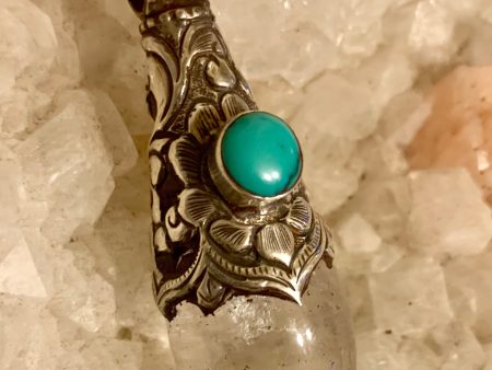 Crystal and Turquoise Pendant Online