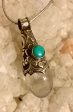 Crystal and Turquoise Pendant Online