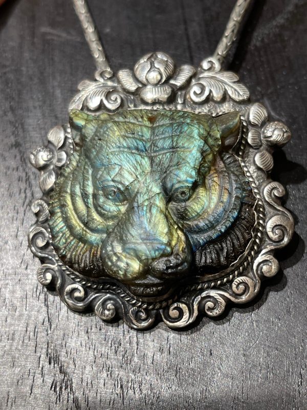 Labradorite Tigress Protection Pendant Cheap