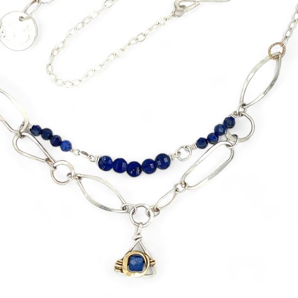 Kyanite Trifecta Necklace 83375N Hot on Sale