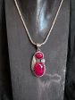 Flower of The Heart Ruby Pendant Hot on Sale