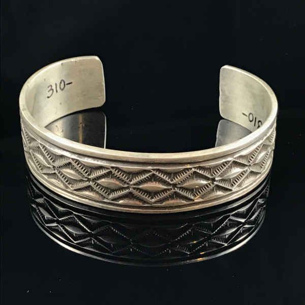 Sterling Silver Bracelet Cuff For Sale