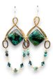 Turquoise Trapeze Earrings E81111 Online Hot Sale