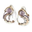 Amethyst Serpentine Post Earrings E83272 Online