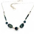 Apatite Nugget Necklace 82649N For Cheap