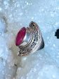 Shield of Compassion Ruby Ring For Cheap