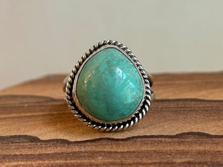 Turquoise and Sterling Silver Ring on Sale