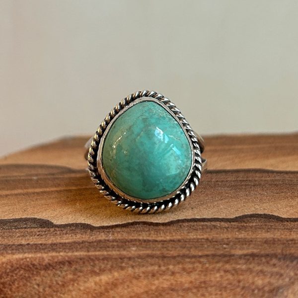 Turquoise and Sterling Silver Ring on Sale