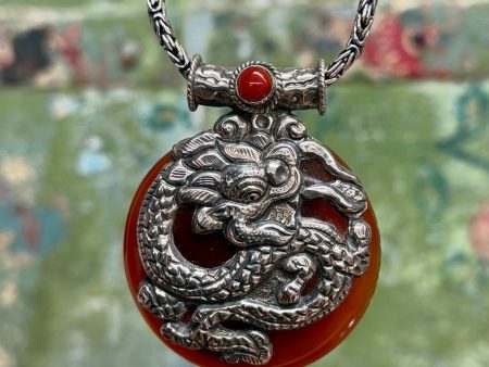 Carnelian Dragon Pendant Supply