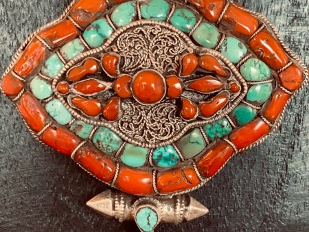 Balancing Turquoise & Coral Mantra Box Cheap