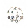 Spring Freshwater Pearl Hoops E83517 Sale