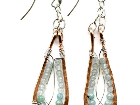 Amazonite Drop Earrings For Cheap