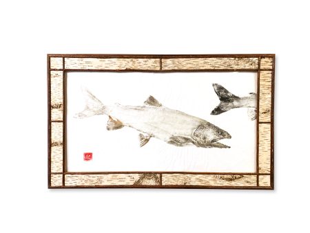 Lake Trout - Original Framed Print Hot on Sale