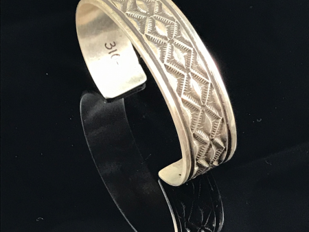 Sterling Silver Bracelet Cuff For Sale