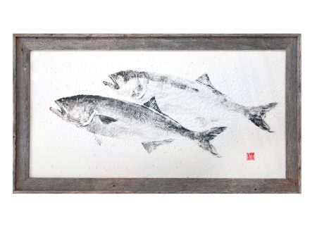 Double Bluefish Original Print Online Hot Sale