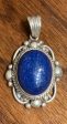 Oval Lapis Pendant Online Sale