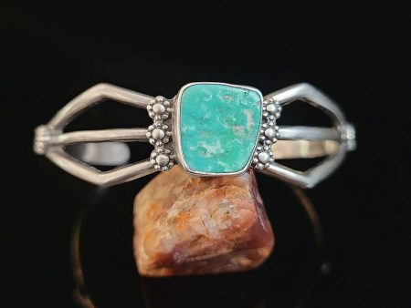 Turquoise & Sterling Silver Bracelet Fashion