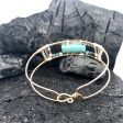 Amazonite Window Cuff Bracelet Hot on Sale