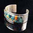 Inlayed Sterling Silver Cuff Bracelet Supply