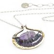 Amethyst Pebble Pendant Necklace 83265N Discount