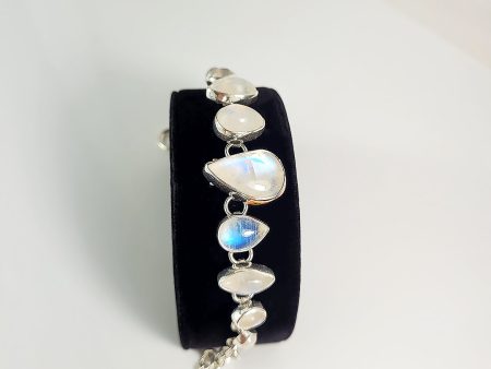 Moonstone and Sterling Silver Bracelet Sale