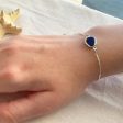 Sea Glass & Sterling Silver Bracelets - Choose from Cobalt, Green, Light Seafoam, Cornflower, & Lavender Sea Glass (Each Sold Separately) Online Sale