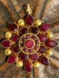 Ruby Pendant in Gold Vermeil Sale