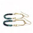 Blue Tourmaline Hinge Earrings E82645 Online Hot Sale