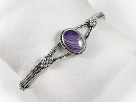 Wampum & Sterling Silver Bracelet Online Hot Sale