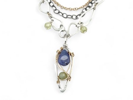 Tanzanite Sprinkle Necklace 83330N Online