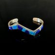 Lapis Lazuli, Opal, Turquoise, and Sterling Silver Bracelet Discount