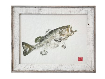 Largemouth Bass Original Print Supply