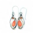 Coral Marquise Earrings E83113 Supply