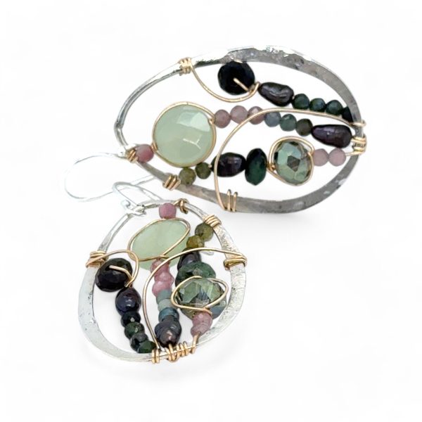 Tourmaline Garden Earrings E83298 Discount