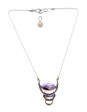 Amethyst Cup Necklace 79619N Cheap