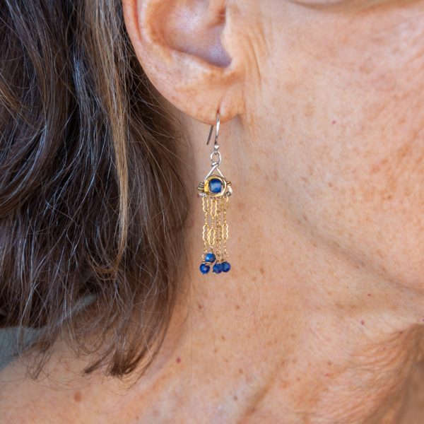 Kyanite Trifecta Earrings E83376 Fashion