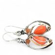 Coral Marquise Earrings E83113 Supply