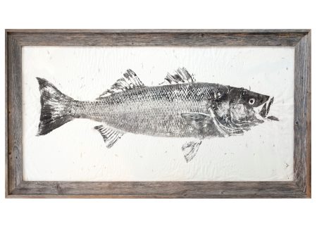 Striped Bass Original on Petal Paper Supply