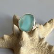 Genuine Sea Glass  & Sterling Silver Ring Online