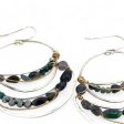 Feeling Blue Hoop Earrings E82652 Sale