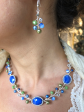 Branch Necklace- Cobalt & Green Supply