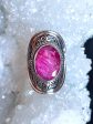 Shield of Compassion Ruby Ring For Cheap