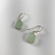 Green Sea Glass & Sterling Silver Ring, Matching Seafoam Sea Glass Drop Earrings, and Bracelet (Each Sold Separately) Online