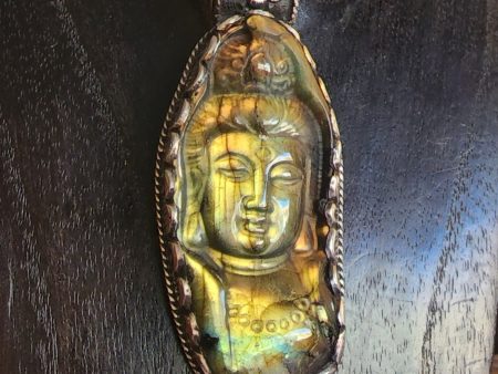 Labradorite Quanyin Pendant Online Sale