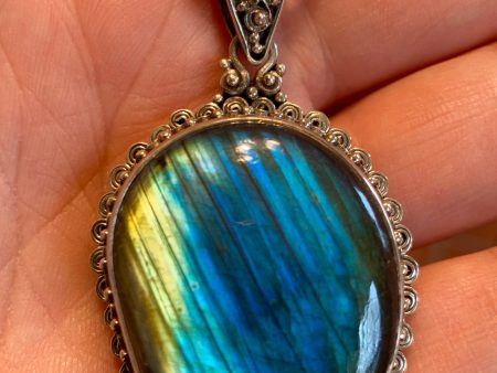 Labradorite Fire Pendant Online Hot Sale