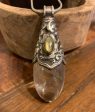 Crystal and Labradorite Pendant Sale